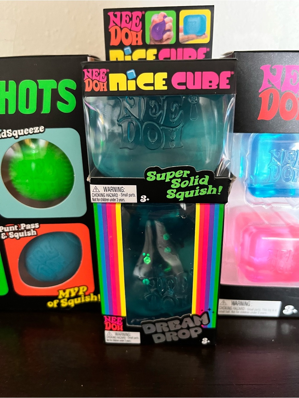 NeeDoh Bundle - Dream Drop, Nice Cube, Hot Shots, Mini Nice Cubes - Authentic - Picture 5 of 6